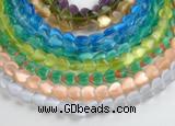 CCT14 10*12mm different color heart cats eye beads Wholesale