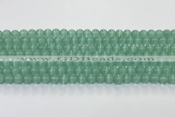 CCT1407 15 inches 4mm, 6mm round cats eye beads