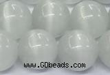 CCT1470 15 inches 14mm round cats eye beads