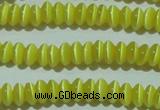 CCT213 15 inches 2*4mm rondelle cats eye beads wholesale