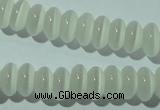 CCT230 15 inches 3*6mm rondelle cats eye beads wholesale