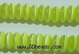 CCT262 15 inches 3*7mm rondelle cats eye beads wholesale