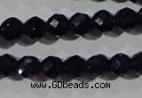 CCT348 15 inches 5mm faceted round cats eye beads wholesale