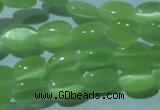 CCT609 15 inches 4*6mm oval cats eye beads wholesale