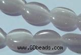 CCT662 15 inches 8*10mm oval cats eye beads wholesale