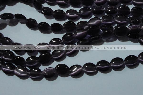 CCT680 15 inches 8*10mm oval cats eye beads wholesale