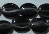 CCT681 15 inches 8*10mm oval cats eye beads wholesale