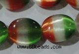 CCT706 15 inches 10*12mm oval cats eye beads wholesale