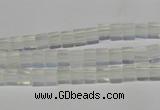 CCU01 15.5 inches 4*4mm cube opal beads wholesale