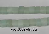 CCU40 15.5 inches 6*6mm cube amazonite beads wholesale