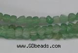 CCU91 15.5 inches 4*4mm cube green aventurine beads wholesale