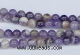 CDA51 15.5 inches 6mm round dogtooth amethyst beads wholesale