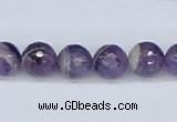 CDA60 15.5 inches 10mm faceted round dogtooth amethyst beads