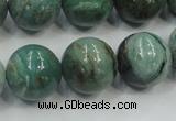 CDB04 15.5 inches 18mm round natural new dragon blood jasper beads