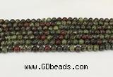 CDB341 15.5 inches 6mm round dragon blood jasper beads wholesale