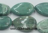 CDB45 15.5 inches 18*25mm flat teardrop new dragon blood jasper beads