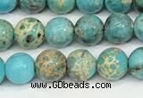 CDE1367 15.5 inches 6mm round sea sediment jasper beads wholesale