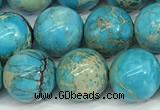 CDE1369 15.5 inches 10mm round sea sediment jasper beads wholesale