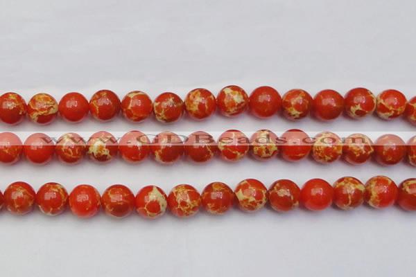 CDE2007 15.5 inches 18mm round dyed sea sediment jasper beads