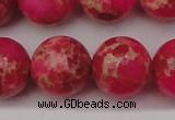 CDE2019 15.5 inches 20mm round dyed sea sediment jasper beads