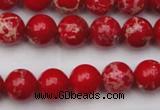 CDE2024 15.5 inches 8mm round dyed sea sediment jasper beads