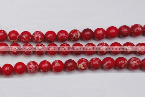 CDE2030 15.5 inches 20mm round dyed sea sediment jasper beads