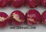 CDE2040 15.5 inches 18mm round dyed sea sediment jasper beads