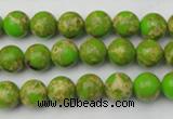 CDE2067 15.5 inches 6mm round dyed sea sediment jasper beads