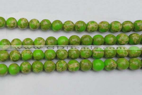 CDE2074 15.5 inches 20mm round dyed sea sediment jasper beads