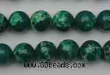 CDE2079 15.5 inches 8mm round dyed sea sediment jasper beads