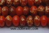 CDE2606 15.5 inches 15*20mm rondelle dyed sea sediment jasper beads