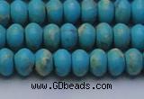 CDE2642 15.5 inches 8*12mm rondelle dyed sea sediment jasper beads