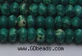 CDE2673 15.5 inches 7*10mm rondelle dyed sea sediment jasper beads