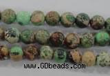 CDE851 15.5 inches 6mm round dyed sea sediment jasper beads wholesale