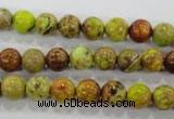 CDE862 15.5 inches 8mm round dyed sea sediment jasper beads wholesale