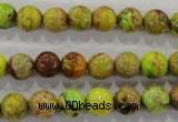 CDE863 15.5 inches 10mm round dyed sea sediment jasper beads wholesale