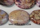 CDI712 15.5 inches 22*30mm oval dyed imperial jasper beads