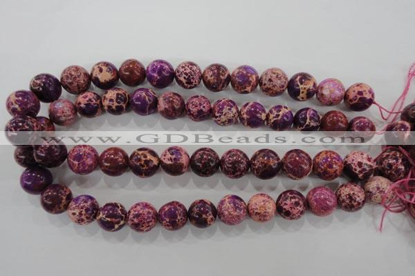 CDI836 15.5 inches 15mm round dyed imperial jasper beads wholesale