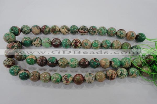 CDI853 15.5 inches 10mm round dyed imperial jasper beads wholesale