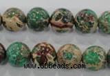 CDI854 15.5 inches 12mm round dyed imperial jasper beads wholesale