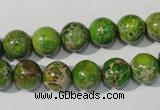 CDI921 15.5 inches 10mm round dyed imperial jasper beads