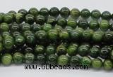 CDJ01 15.5 inches 6mm round Canadian jade beads wholesale