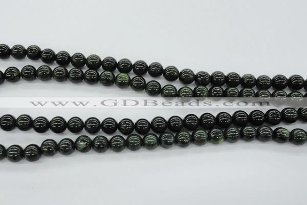 CDJ140 15.5 inches 8mm round Canadian jade beads wholesale