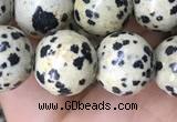 CDM94 15.5 inches 12mm round dalmatian jasper beads wholesale