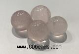 CDN1011 25mm round rose quartz decorations wholesale