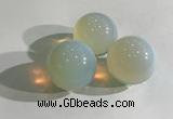 CDN1038 30mm round opal decorations wholesale