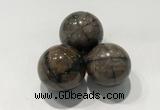 CDN1049 30mm round staurolite decorations wholesale