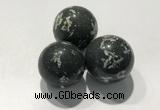 CDN1118 30mm round jasper decorations wholesale