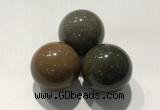 CDN1125 30mm round jasper decorations wholesale