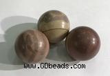 CDN1147 30mm round jasper decorations wholesale